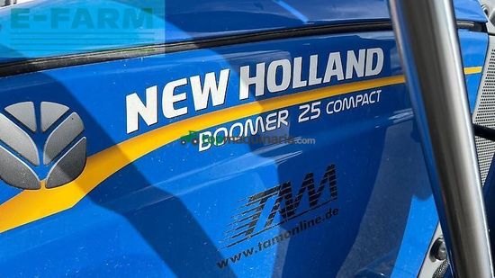 Tractor agrícola - New Holland - boomer 25 compact mit frontlader
