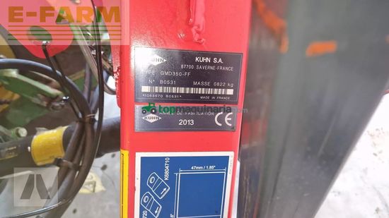 Cortacésped manual - Kuhn - gmd 350 ff