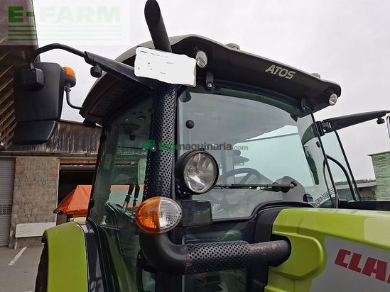 Tractor agrícola - Claas - atos 330 mit schneeschild/streuer