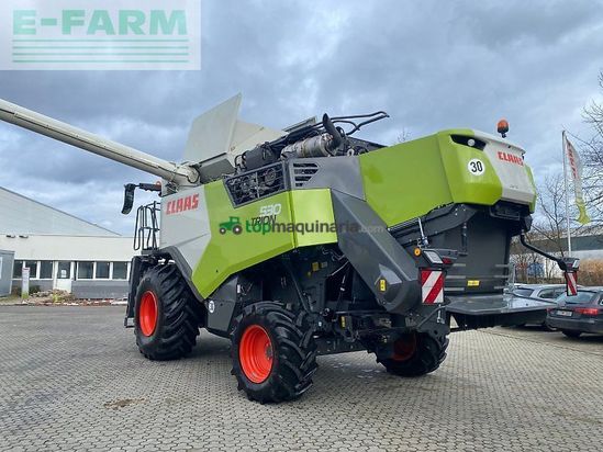 Cosechadora de Cereal - Claas - trion 530 mit vario 680