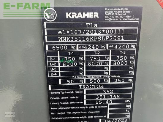 Telescopica - kramer - kl 37.8