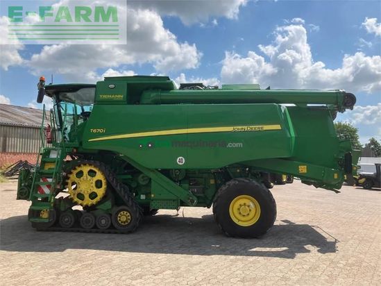 Cosechadora de Cereal - John Deere - t670