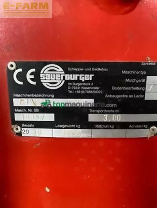 Cultivador - Sauerburger - diabolo 752