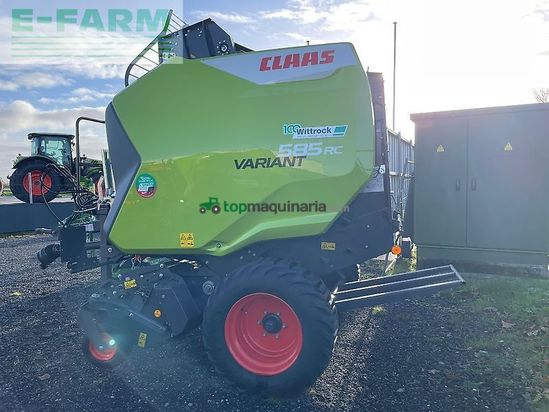 Empacadora gigant - Claas - variant 585 rc
