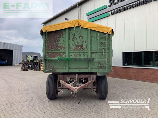 Remolqu agrícola -  - ackermann-frühauf 22t plattformwagen