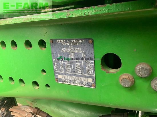 Tractor agrícola - John Deere - 6155r tractor (st25734)