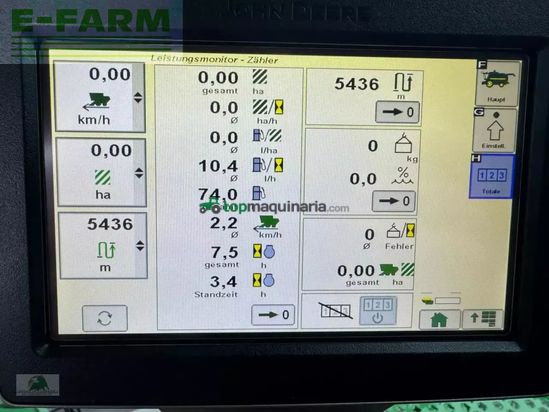 Cosechadora de Cereal - John Deere - t550