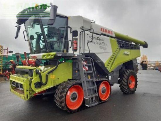 Cosechadora de Cereal - Claas - mähdr. lexion 8600tt + v1080