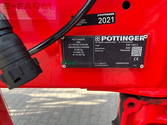 Henificador - Pöttinger - top 1403 c