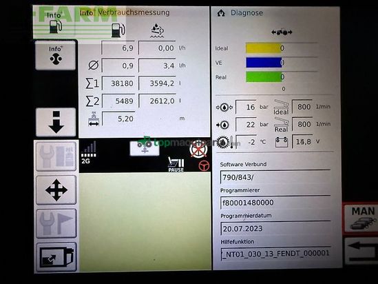 Tractor agrícola - Fendt - 936 vario profi plus rtk ProfiPlus