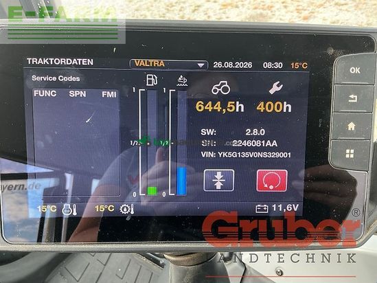 Tractor agrícola - Valtra - g 135 v 1b9