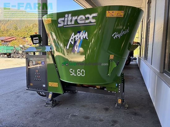 Remolqu esparcidor -  - sitrex futtermischwagen sl 60 smart