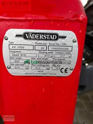 Sembradora monograno mecanica - Väderstad - tempo tpv 9/11