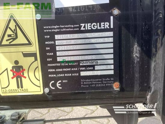 Cabezal - Ziegler - 9,20 m truflex