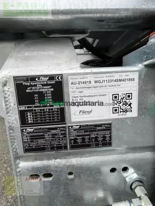 Cinta transportadora de forraje - Fliegl - gigant asw 391 taurus fox