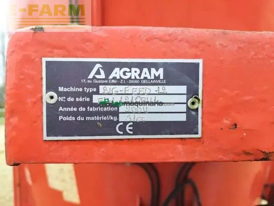 Remolqu esparcidor -  - big feed 12