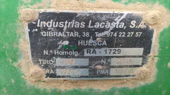 Carro recogedor de forraje Lacasta P-31