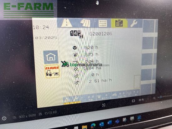 Henificador - Claas - liner 4800 business pro