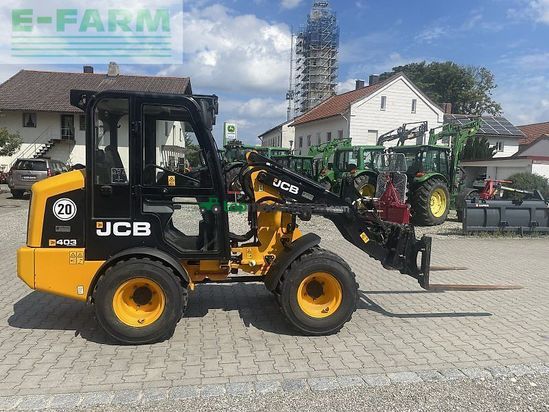Minicargadora - JCB - smart power+ gabel
