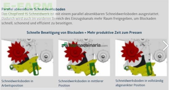 Empacadora gigant - Vicon - variable 160