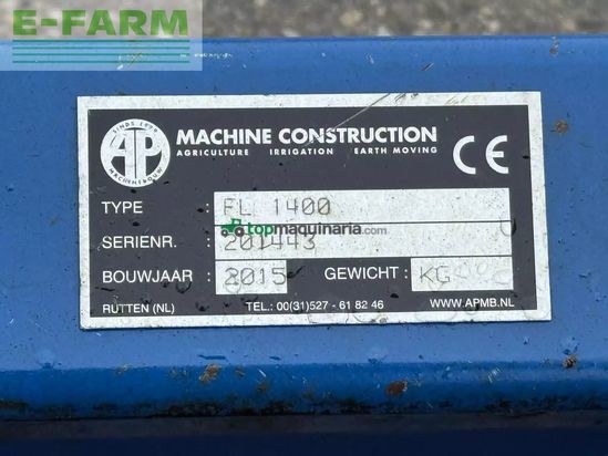 Esparcidor -  - fl 1400 profi silozange ap holland