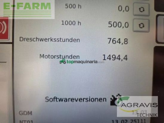 Cosechadora de Cereal - Massey Ferguson - mf ideal 9 t