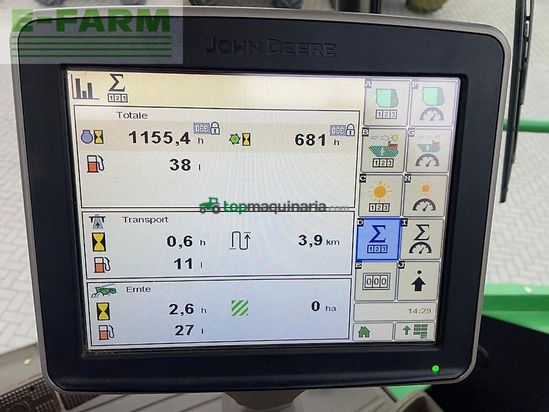 Cosechadora de Cereal - John Deere - 8500i prodrive 40 km/h