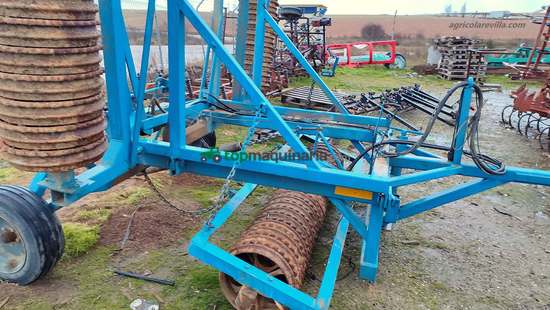 Rodillo agrícola de 6,30 m disco de 450