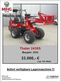 Minicargadora -  - thaler hoflader 2438s