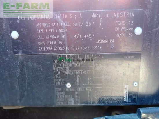 Tractor agrícola - Case IH - maxxum 150 cvx