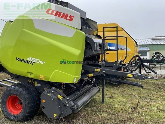 Empacadora gigant - Claas - variant 480 rc pro