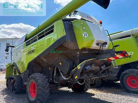 Cosechadora de Cereal - Claas - lexion 760 terra trac
