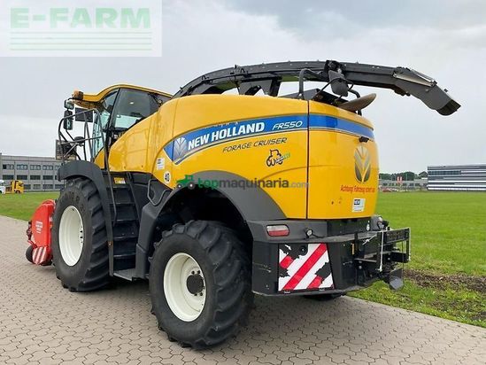 Cosechadora de Cereal - New Holland - fr 550 + kemper c3003