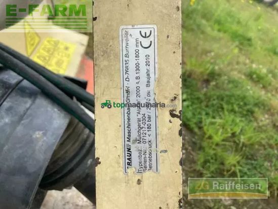 Grada rotativa - Braun - mulchgerät alpha 2000