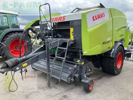 Empacadora gigant - Claas - rollant 455rc uniwrap