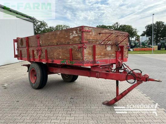 Remolqu agrícola -  - miedema 1 achs anhänger