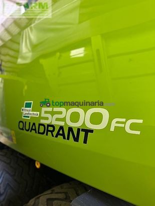 Empacadora gigant - Claas - quadrant 5200 fc