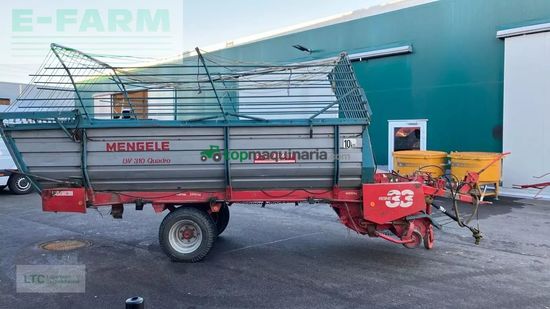 Remolqu agrícola - Mengele - lw 310 quadro