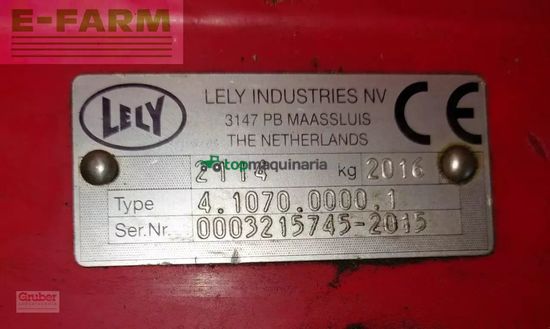 Rastrillo - Lely - hibiscus 815 cd vario