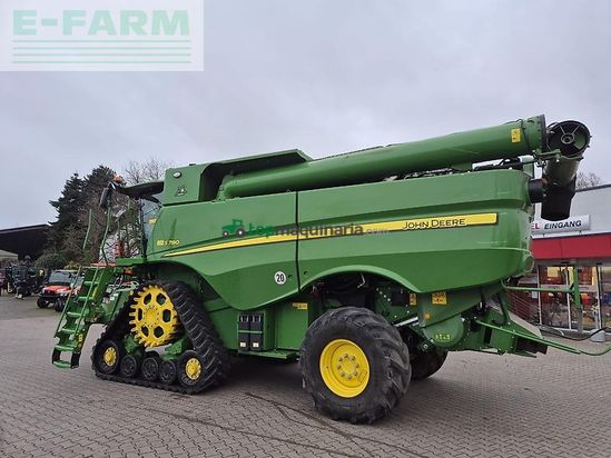 Cosechadora de Cereal - John Deere - s780 raupe prodrive ohne sw