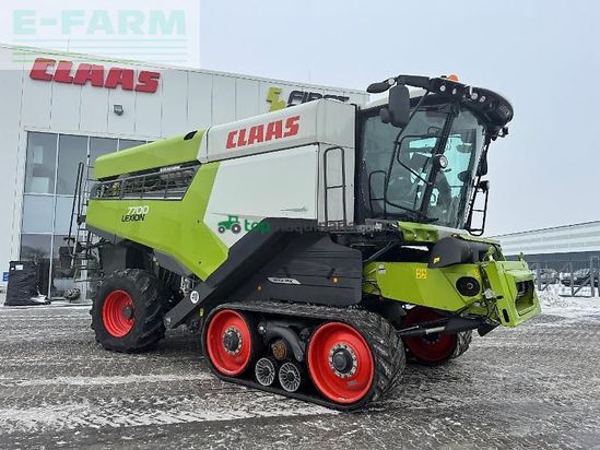 Cosechadora de Cereal - Claas - lexion 7700 terra trac