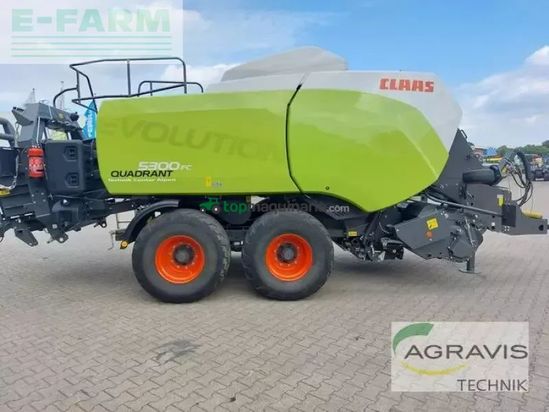 Empacadora gigant - Claas - quadrant 5300 evolution fc tandem