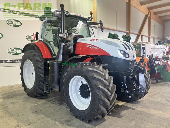 Tractor agrícola - Steyr - 6220 absolut cvt CVT