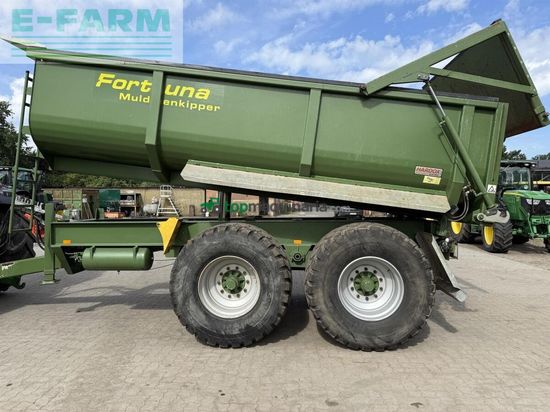 Remolqu agrícola -  - halfpipe mulde fts 210-5.2