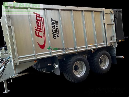 Remolqu agrícola - Fliegl - gigant asw 110 tandem