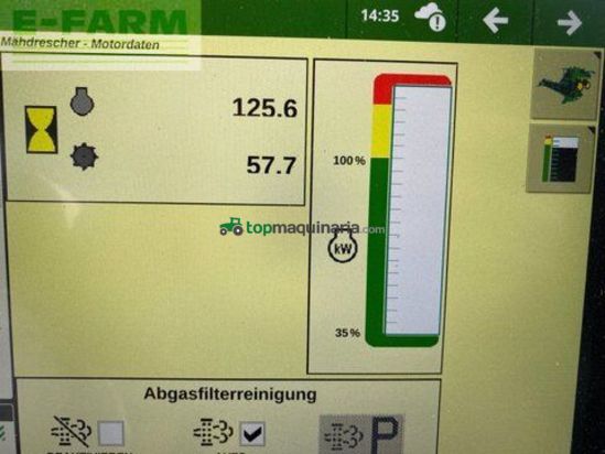 Cosechadora de Cereal - John Deere - t550i hm