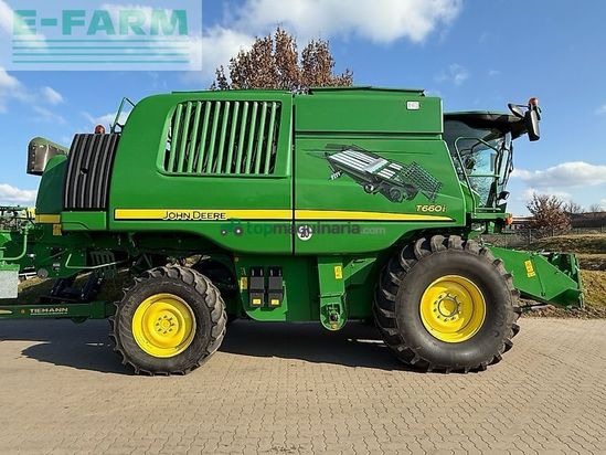 Cosechadora de Cereal - John Deere - t660i pro drive