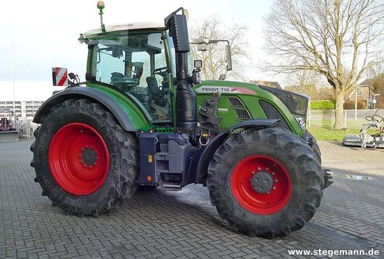 Tractor agrícola - Fendt - 718 vario s4 profi