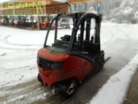 Elevadora - Linde - h30d-02 evo triplex 4,65m + ss