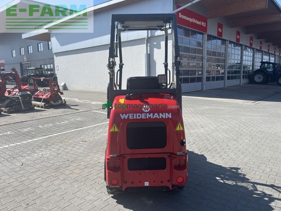 Minicargadora - Weidemann - 1160 mit klappdach unter 2,0m, euro aufnahme